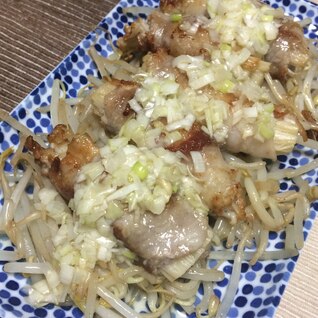 旦那絶賛！塩ダレ豚バラえのき巻き♪